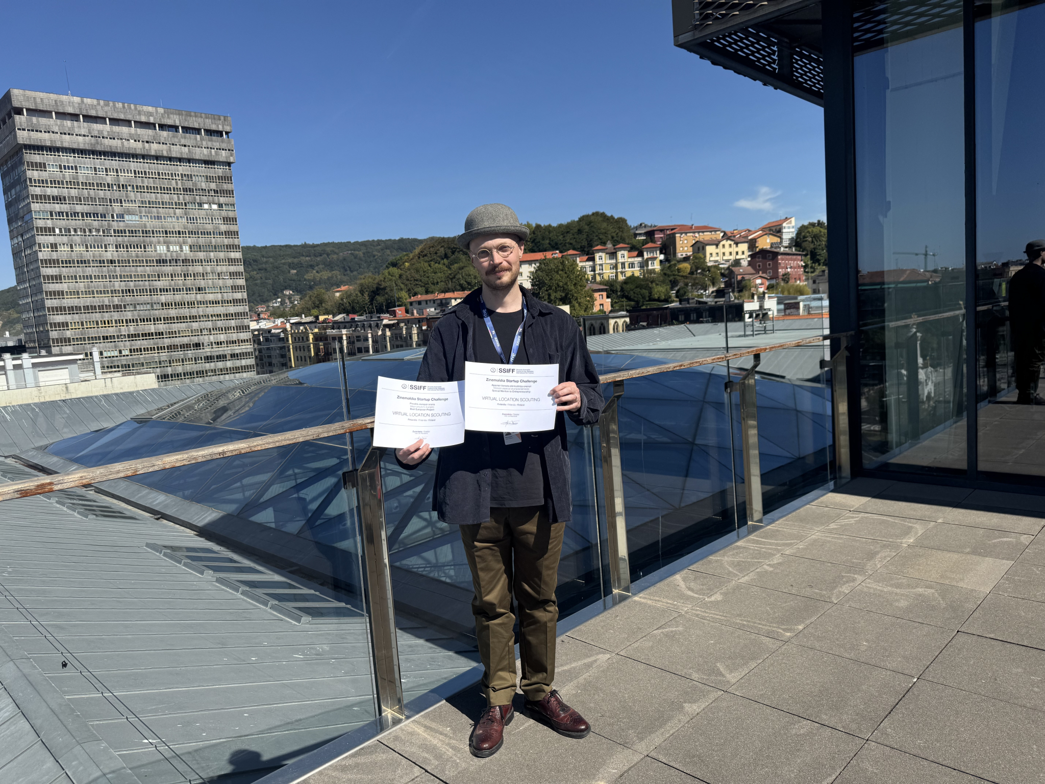 Antti Ahokoivu in San Sebastián © NFTVF