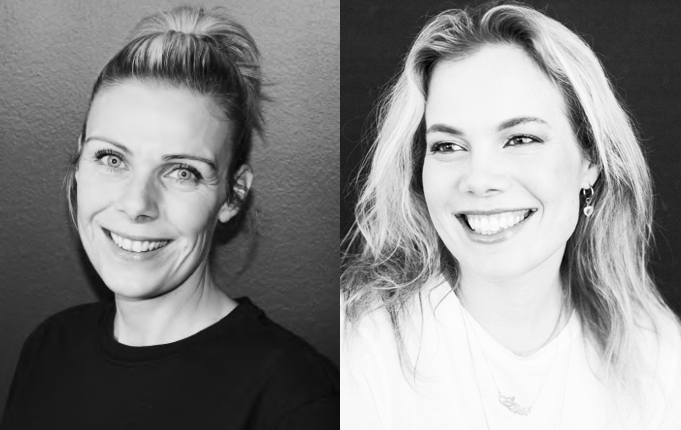 Ágústa M. Ólafsdóttir and Björg Magnúsdóttir