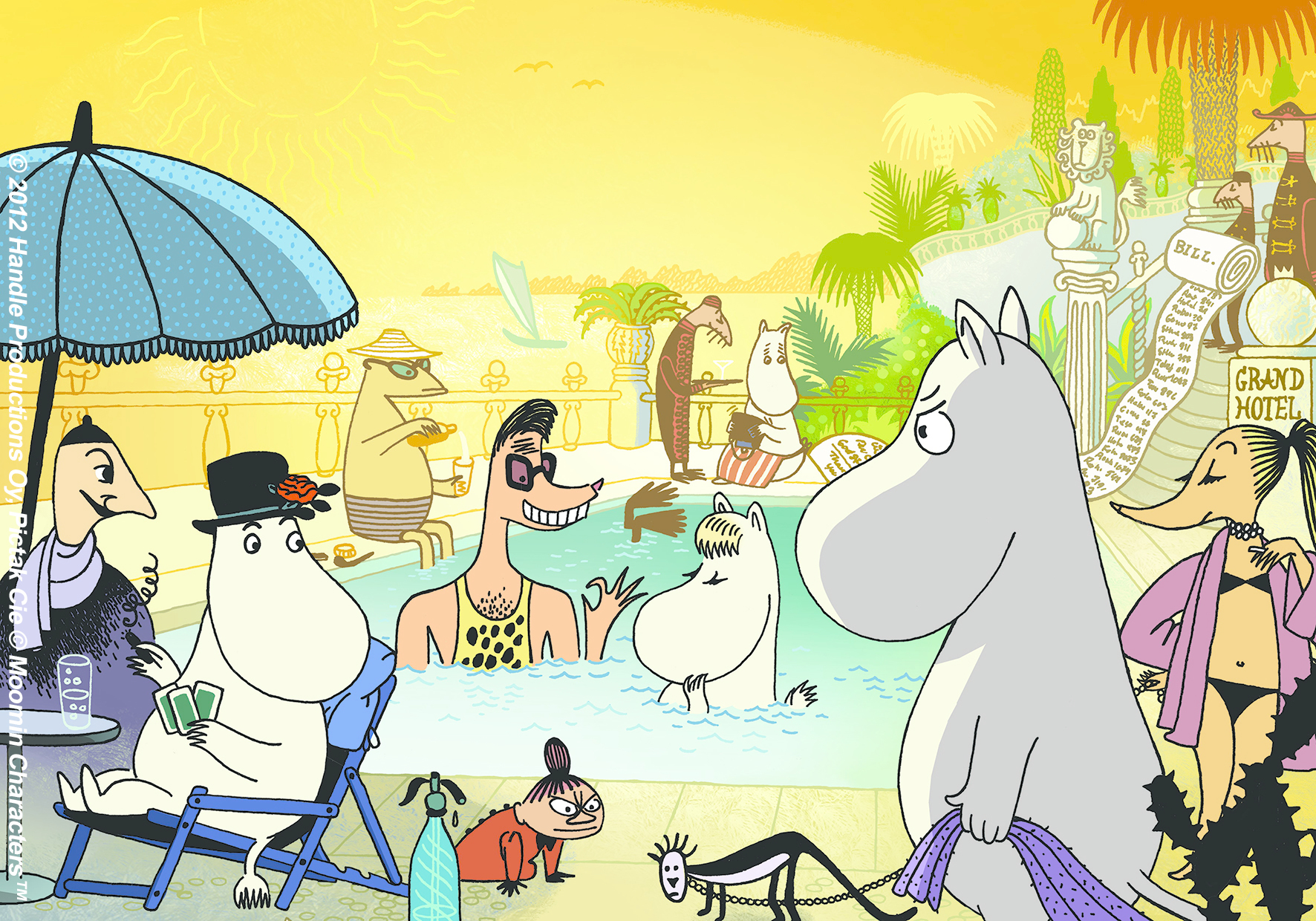 Moomins at the Riviera (2014) © Handle Productions