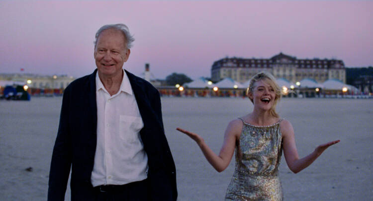 Sentimental Value Stellan Skarsgard Elle Fanning photo Kasper Tuxen