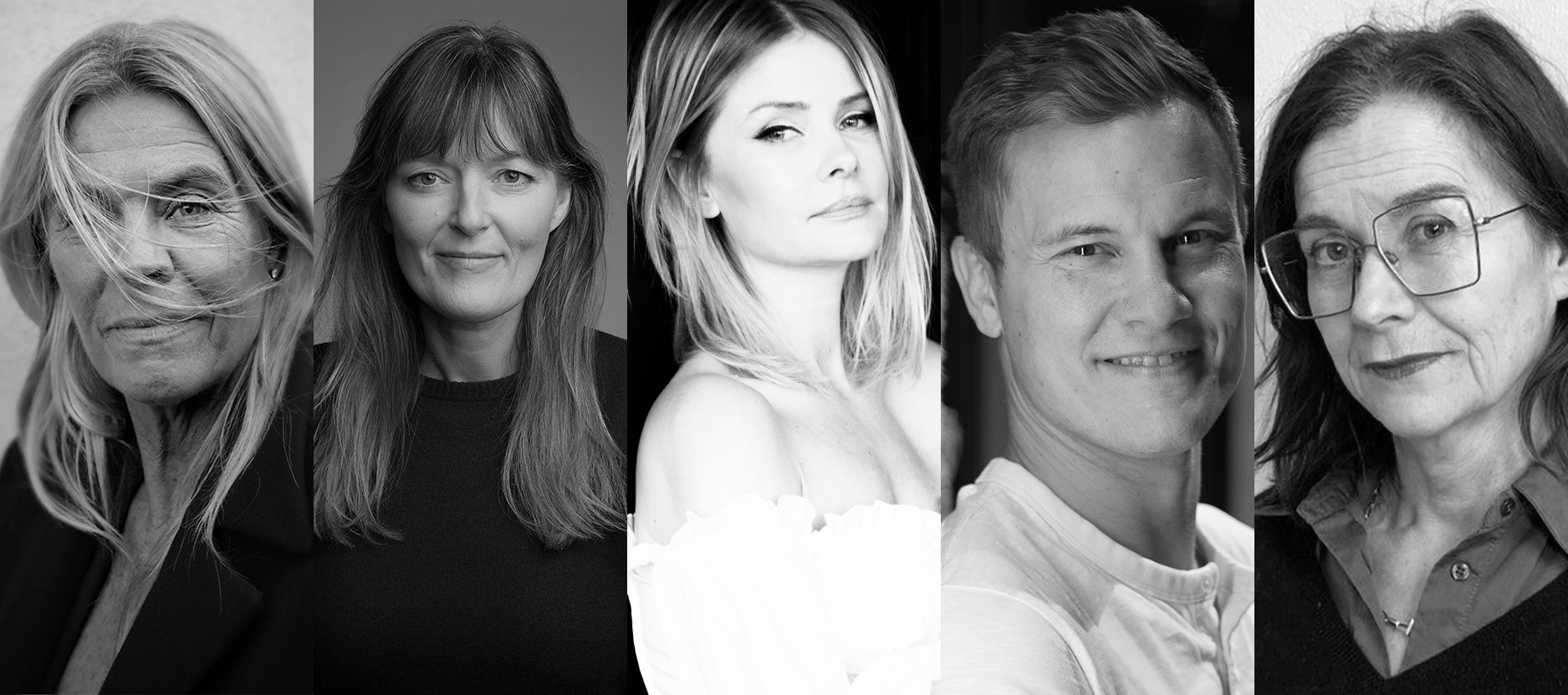 Nordic Talents jury 2026 © Martin Bubandt, Birgit-Solhaug, Glassriver, MTV, GFF