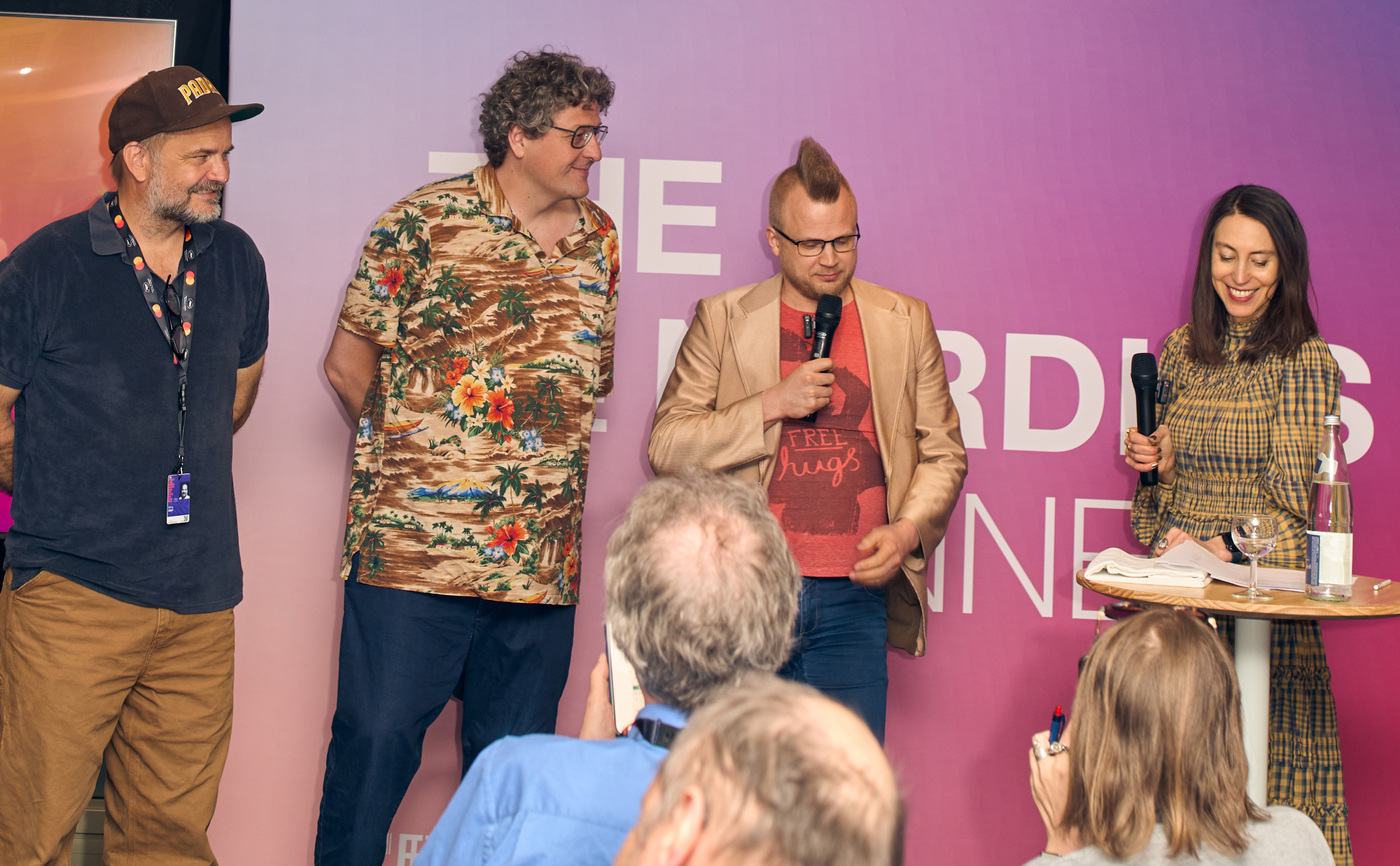 Team of Red Snow in Cannes © Jeesi Kalombo, The Five Nordics.