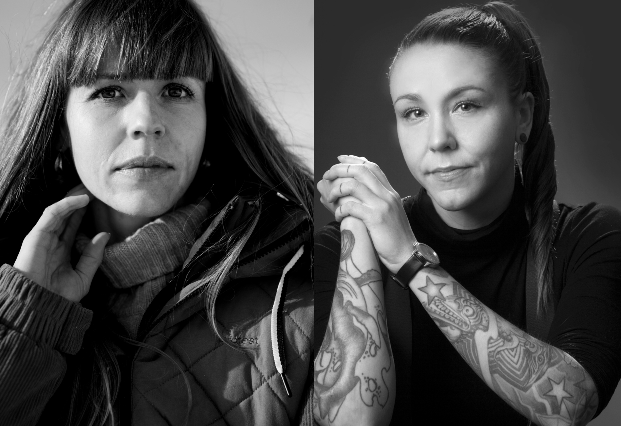 Nina Paninnguaq Skydsbjerg & Sofie Rørdam © Jorgen Chemnitz, Oscar Scott Carl